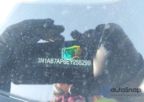 2014 Nissan Sentra Sv из США, поврежденный, VIN 3N1AB7AP6EY255299